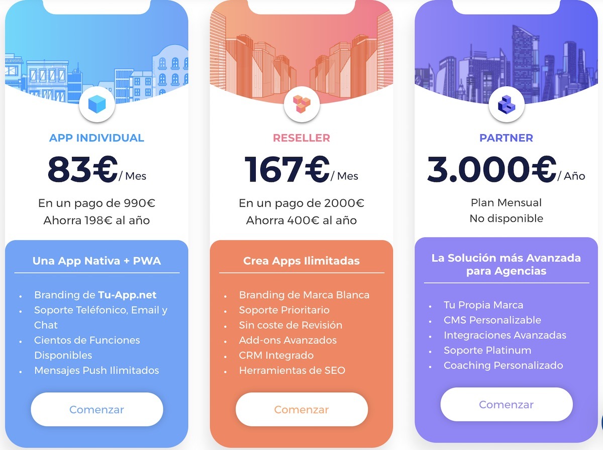 herramientas creacion de apps
