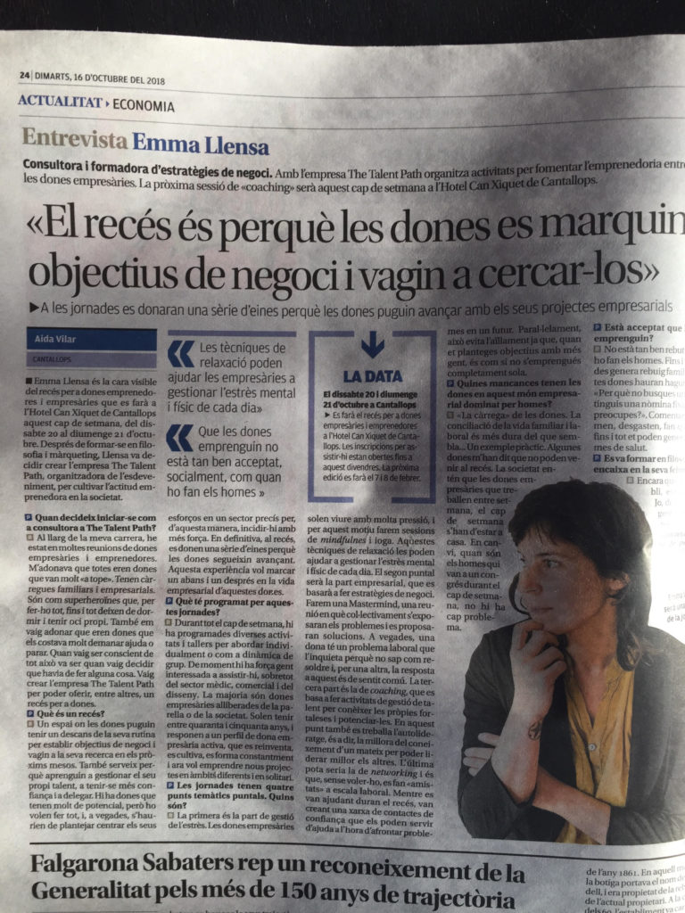 Entrevista a Emma Llensa