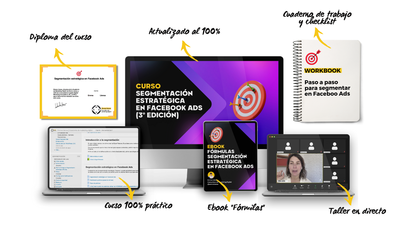 Curso segmentación estratégica Facebook Ads