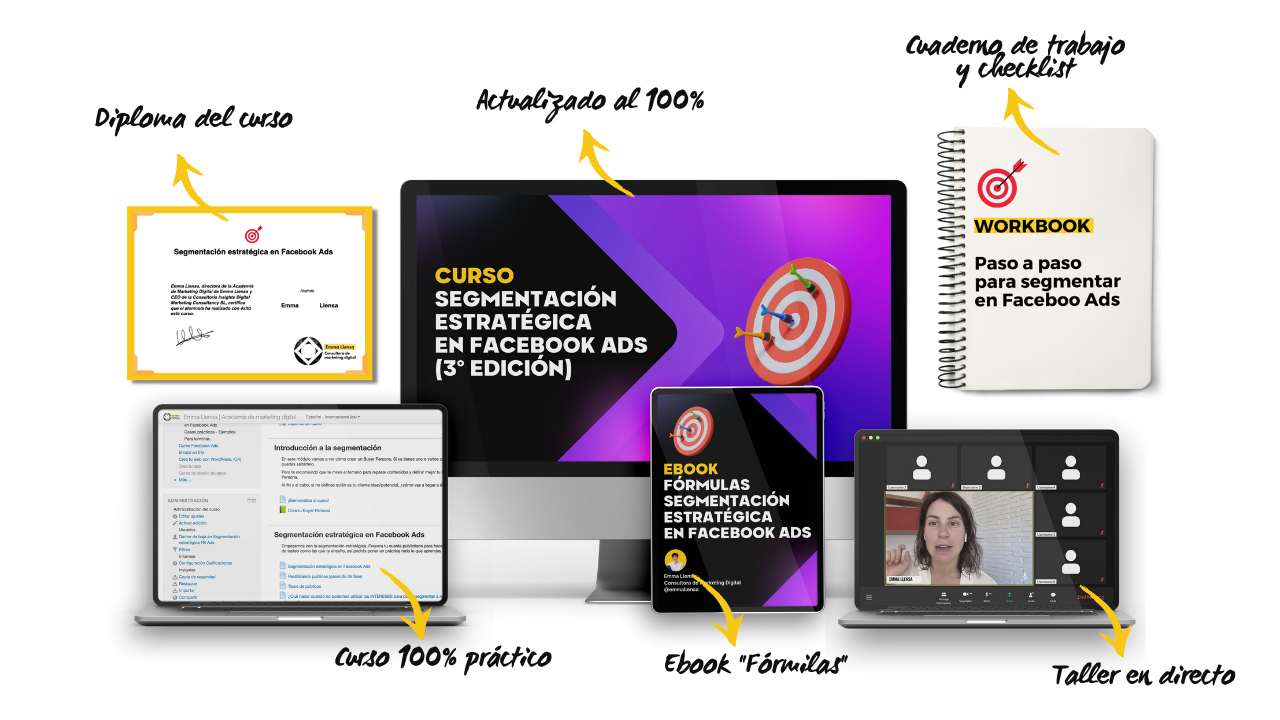 Curso segmentación estratégica Facebook Ads
