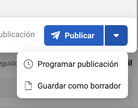 Programar publicacion Instagram