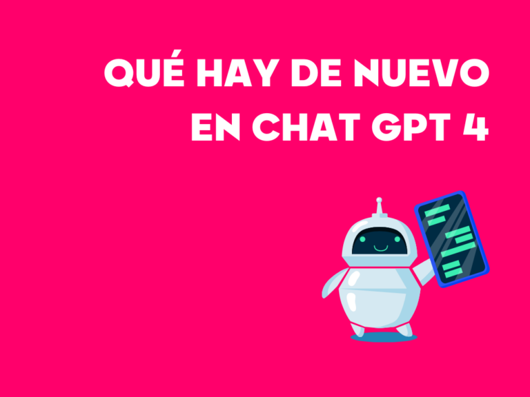 Novedades Chat GPT 4