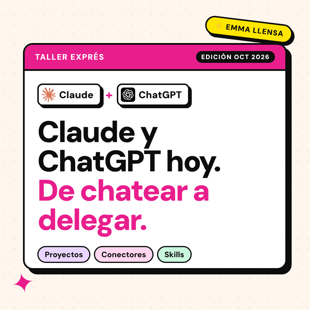 Taller Exprés: Claude y ChatGPT